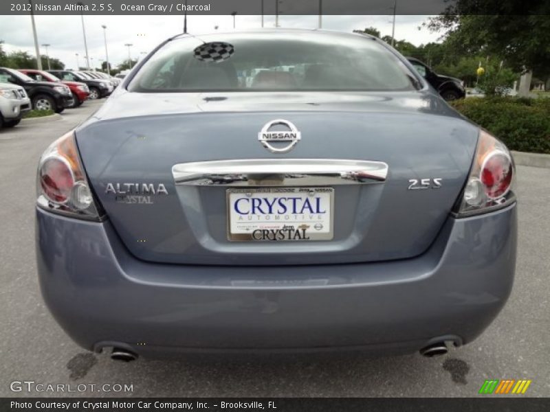 Ocean Gray / Charcoal 2012 Nissan Altima 2.5 S