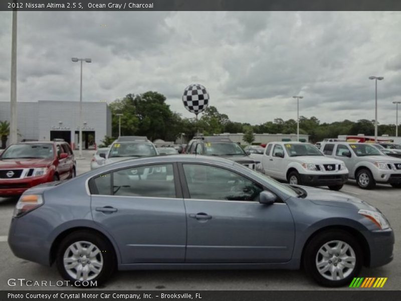 Ocean Gray / Charcoal 2012 Nissan Altima 2.5 S