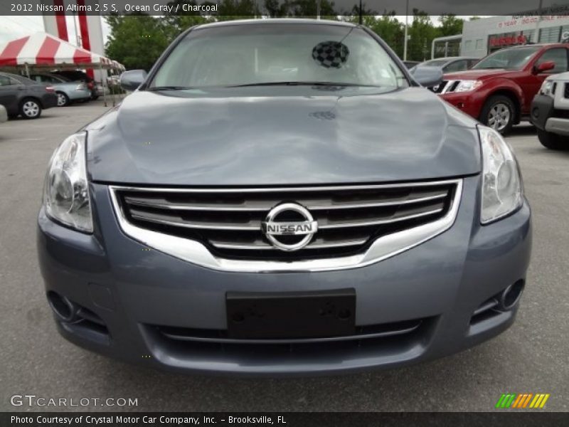 Ocean Gray / Charcoal 2012 Nissan Altima 2.5 S