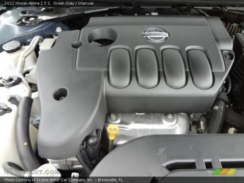 Ocean Gray / Charcoal 2012 Nissan Altima 2.5 S