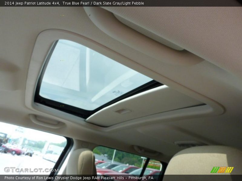 True Blue Pearl / Dark Slate Gray/Light Pebble 2014 Jeep Patriot Latitude 4x4