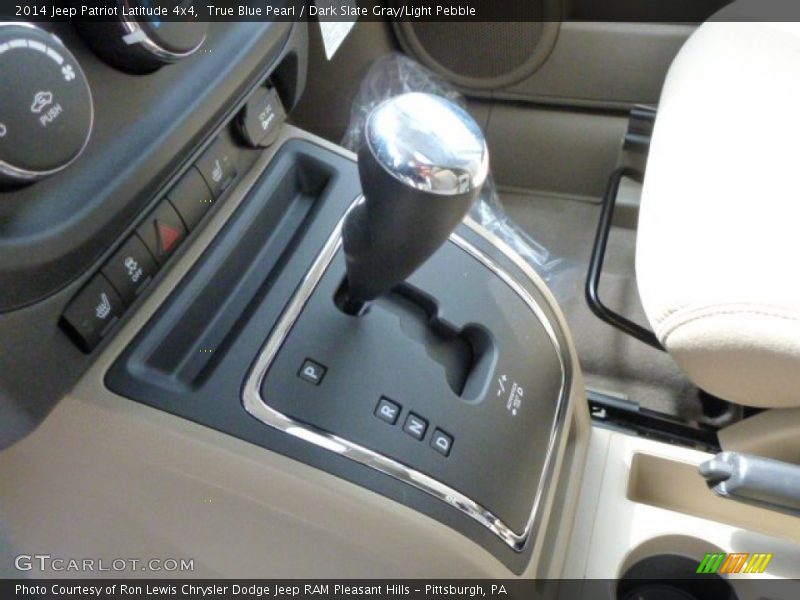 True Blue Pearl / Dark Slate Gray/Light Pebble 2014 Jeep Patriot Latitude 4x4
