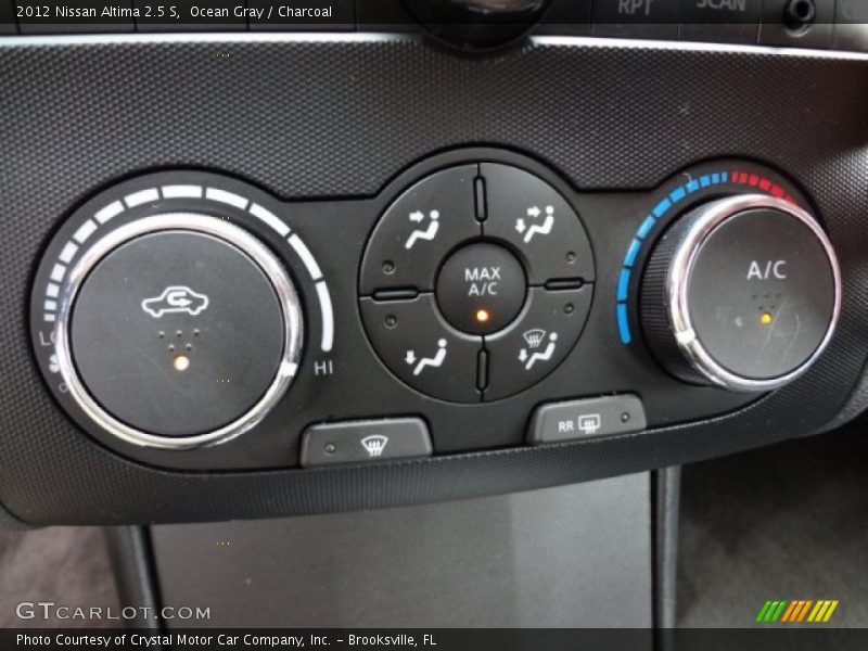 Ocean Gray / Charcoal 2012 Nissan Altima 2.5 S