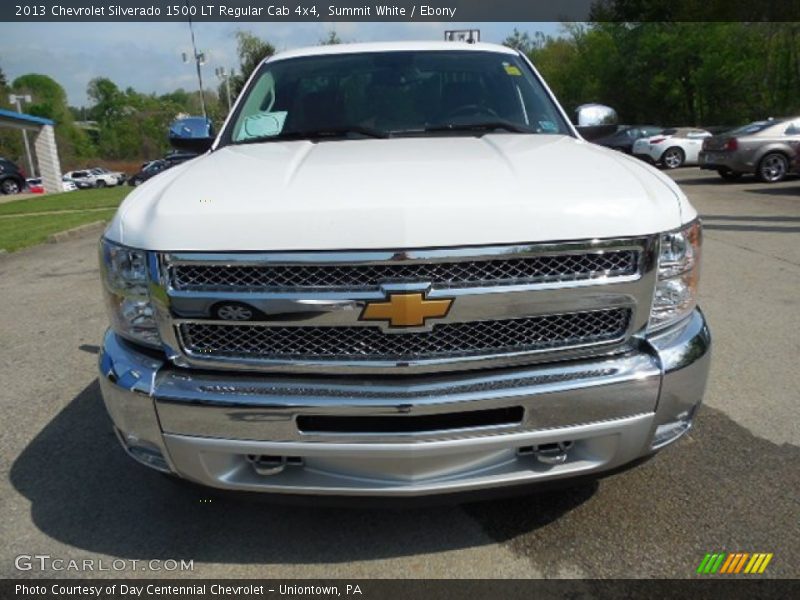 Summit White / Ebony 2013 Chevrolet Silverado 1500 LT Regular Cab 4x4