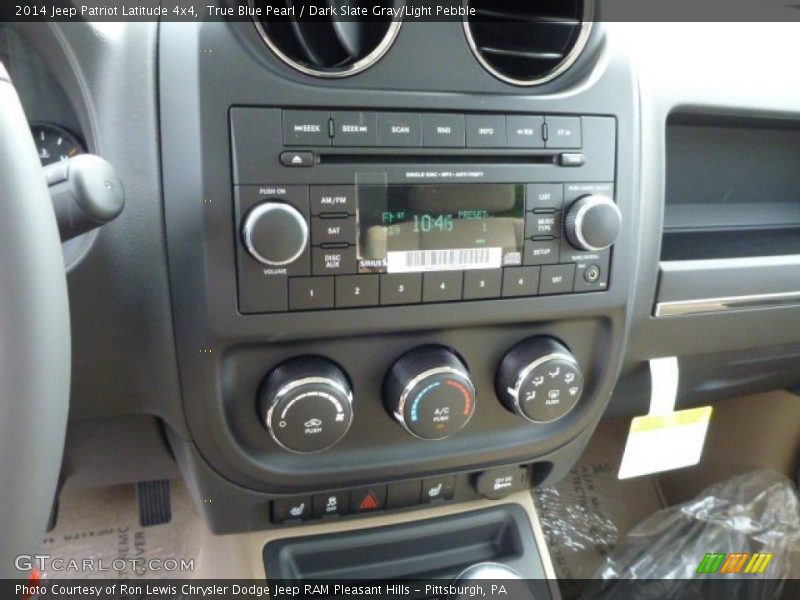 True Blue Pearl / Dark Slate Gray/Light Pebble 2014 Jeep Patriot Latitude 4x4