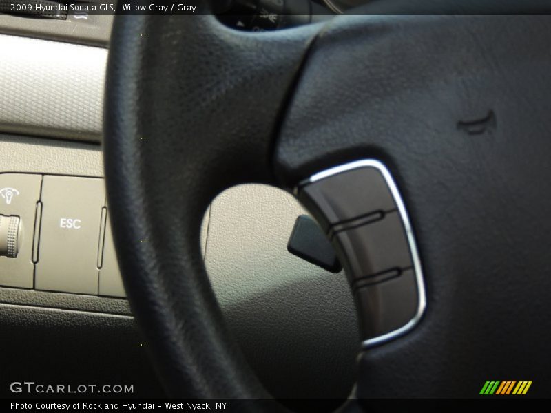 Willow Gray / Gray 2009 Hyundai Sonata GLS