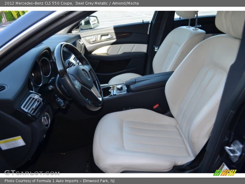 Steel Grey Metallic / Almond/Mocha 2012 Mercedes-Benz CLS 550 Coupe