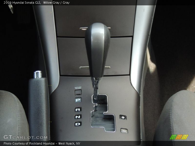 Willow Gray / Gray 2009 Hyundai Sonata GLS