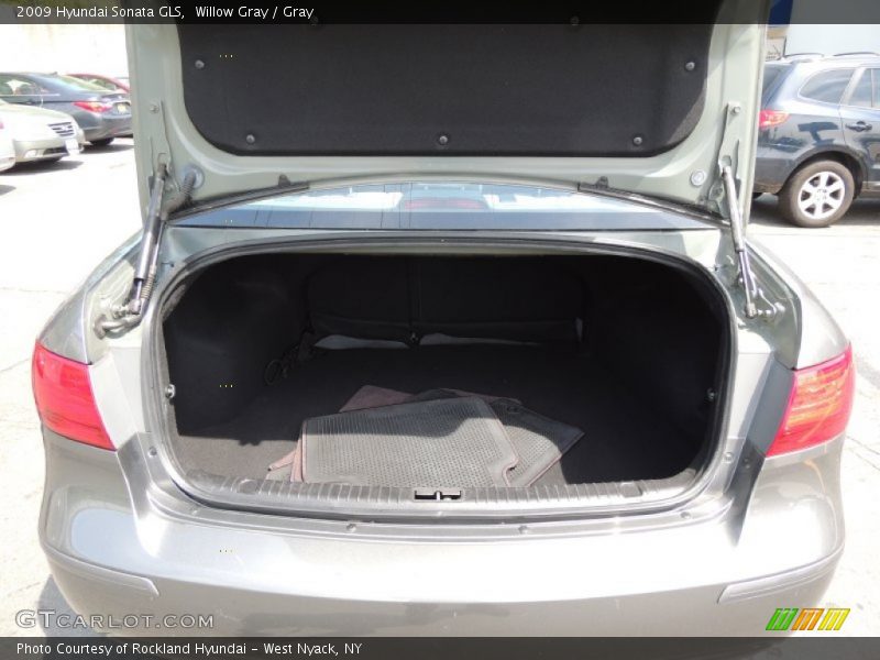 Willow Gray / Gray 2009 Hyundai Sonata GLS