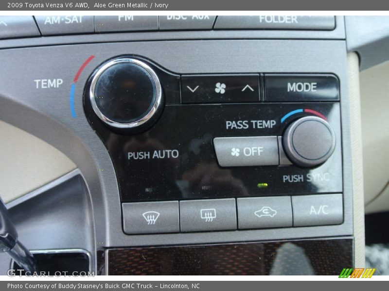 Aloe Green Metallic / Ivory 2009 Toyota Venza V6 AWD