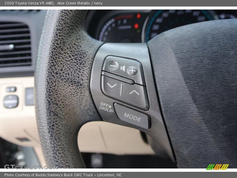 Aloe Green Metallic / Ivory 2009 Toyota Venza V6 AWD