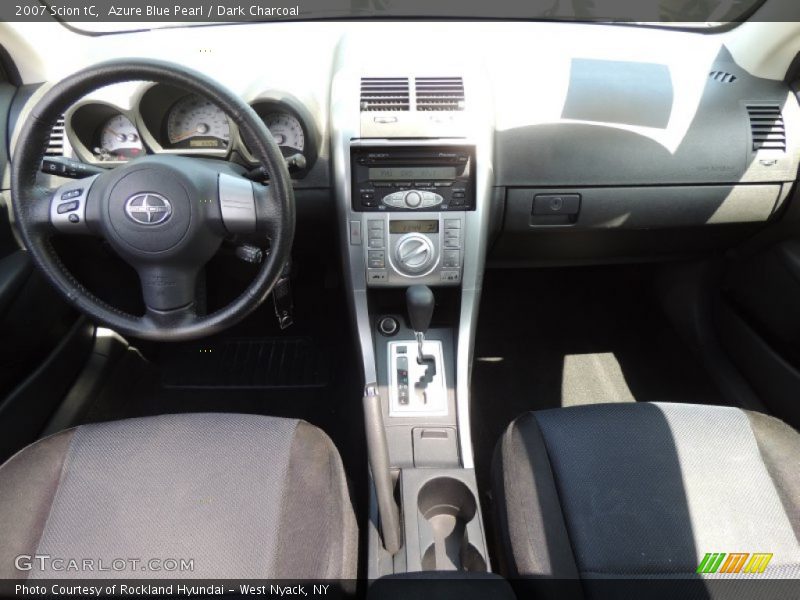 Azure Blue Pearl / Dark Charcoal 2007 Scion tC