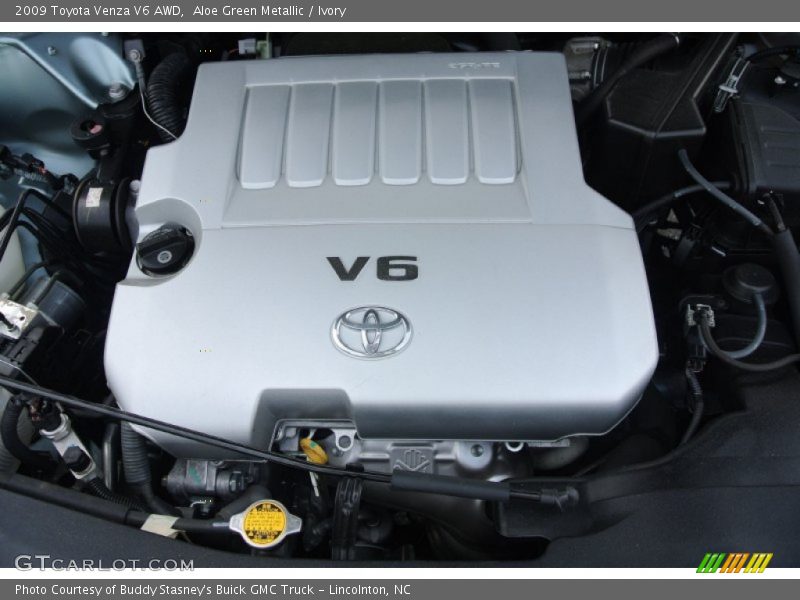 Aloe Green Metallic / Ivory 2009 Toyota Venza V6 AWD