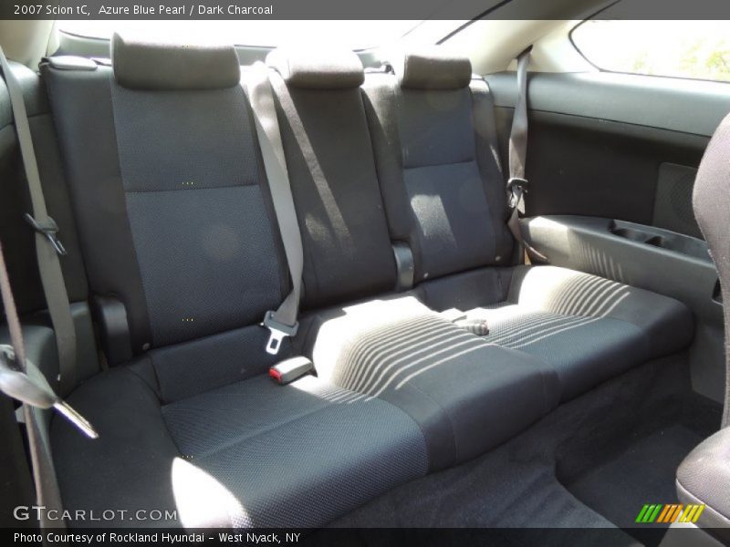 Rear Seat of 2007 tC 