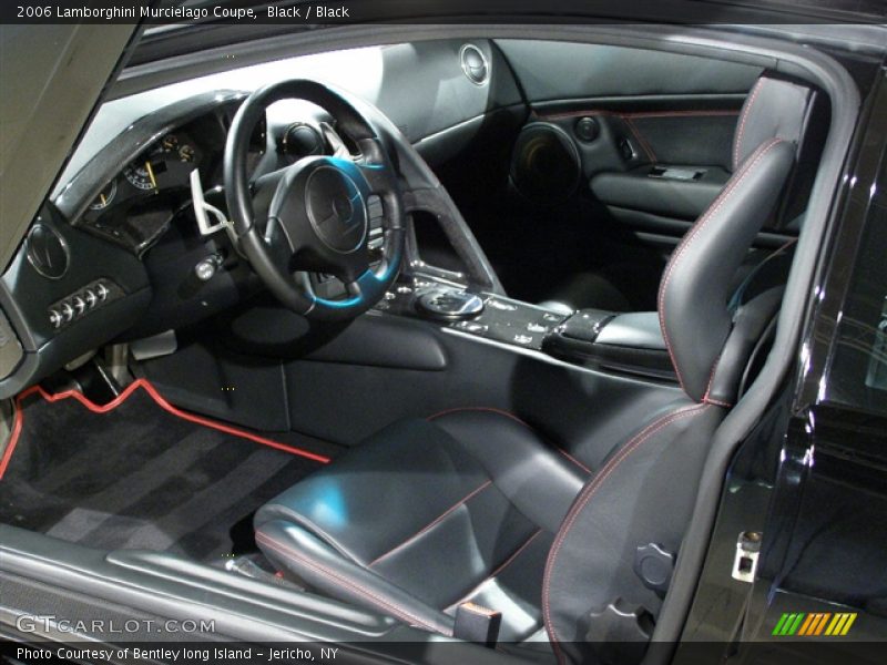 Black / Black 2006 Lamborghini Murcielago Coupe