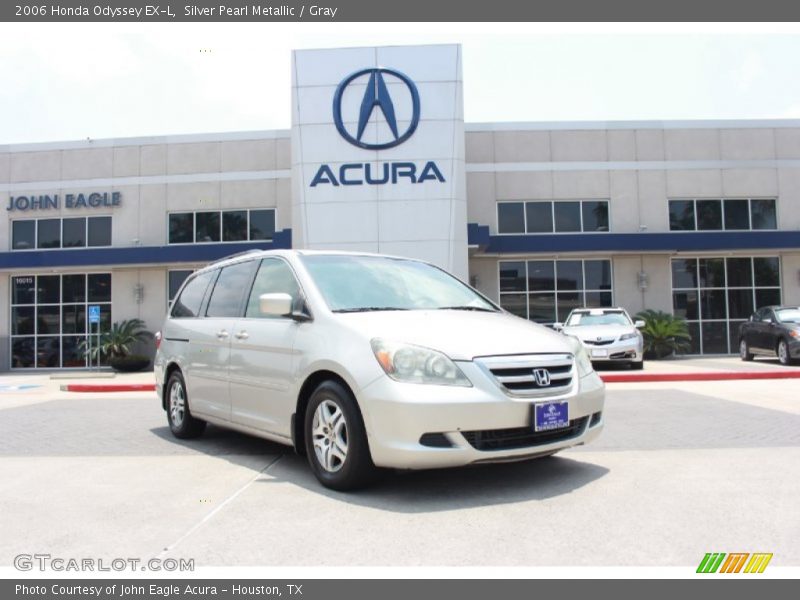 Silver Pearl Metallic / Gray 2006 Honda Odyssey EX-L