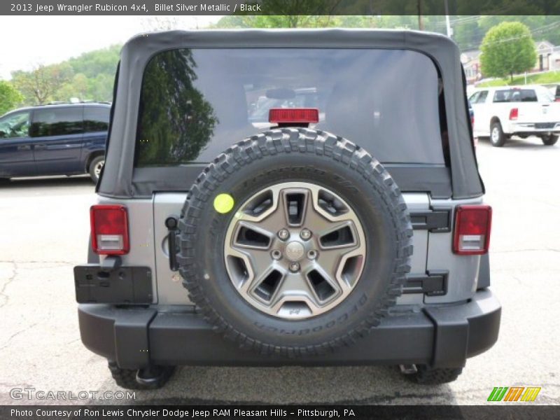 Billet Silver Metallic / Black 2013 Jeep Wrangler Rubicon 4x4