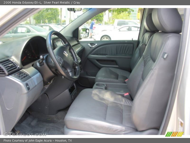 Silver Pearl Metallic / Gray 2006 Honda Odyssey EX-L