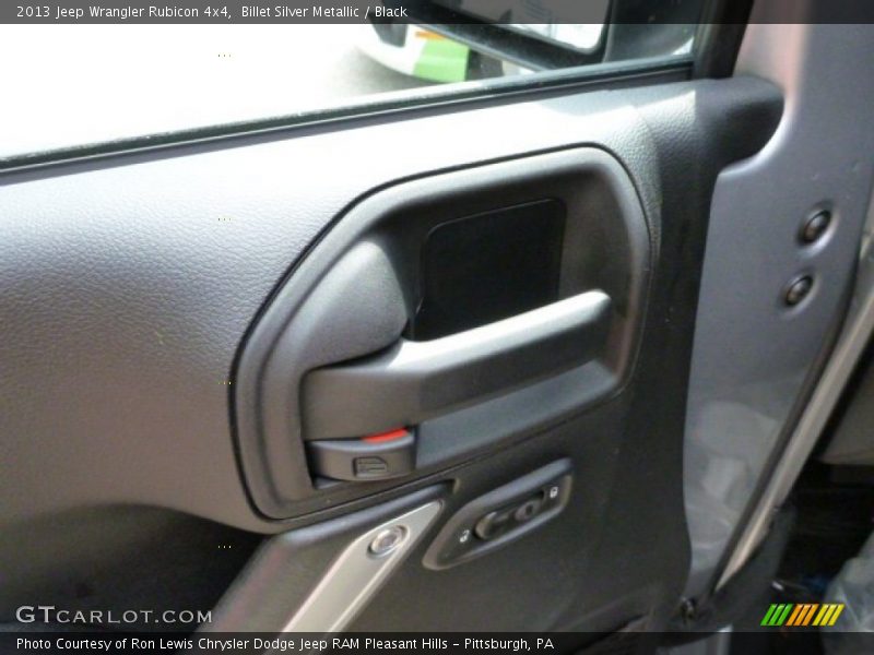 Billet Silver Metallic / Black 2013 Jeep Wrangler Rubicon 4x4