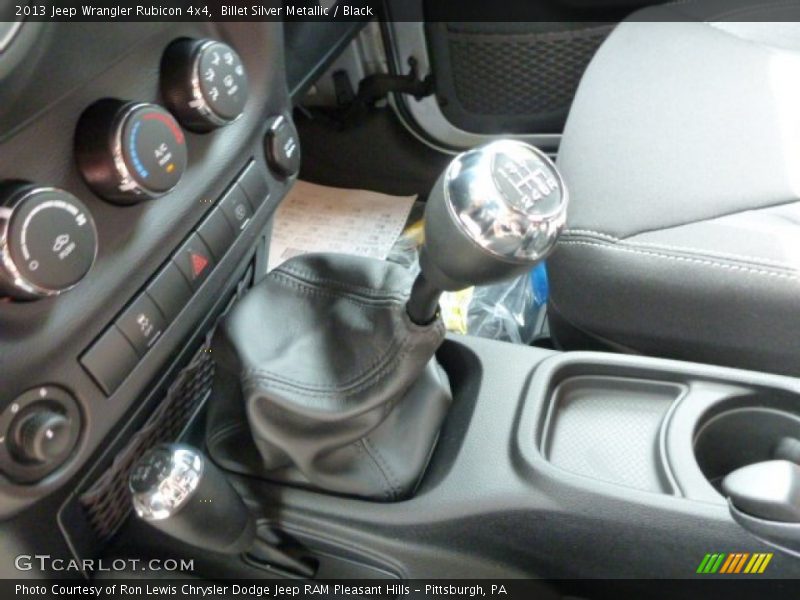 Billet Silver Metallic / Black 2013 Jeep Wrangler Rubicon 4x4