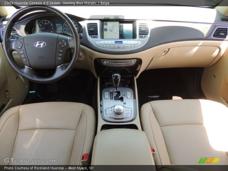 Dashboard of 2009 Genesis 4.6 Sedan