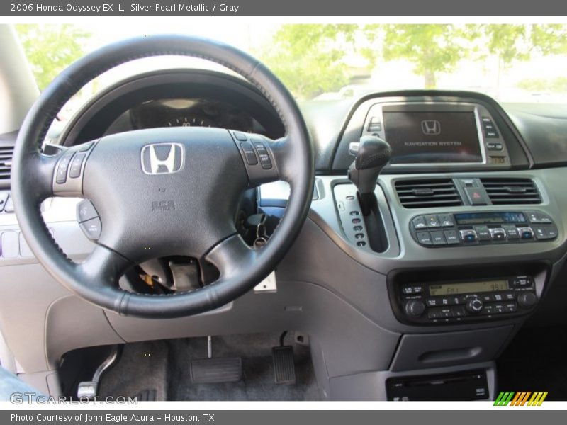 Silver Pearl Metallic / Gray 2006 Honda Odyssey EX-L