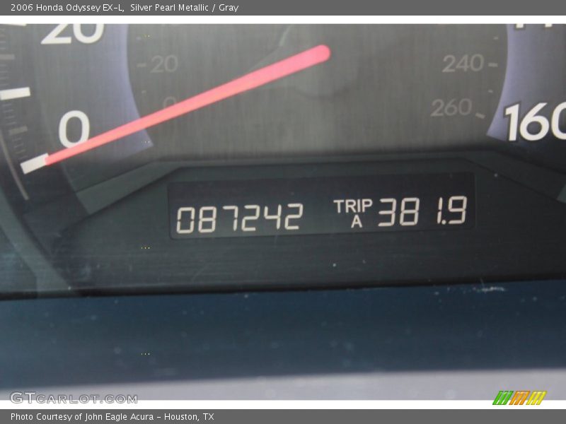Silver Pearl Metallic / Gray 2006 Honda Odyssey EX-L