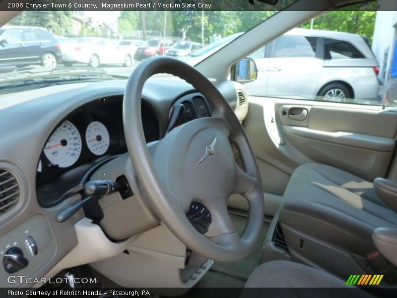 Magnesium Pearl / Medium Slate Gray 2006 Chrysler Town & Country