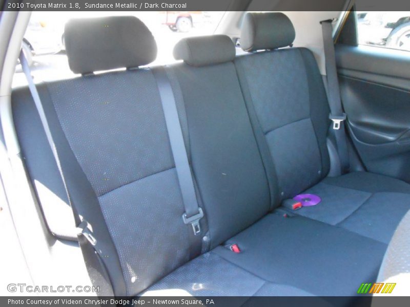 Sundance Metallic / Dark Charcoal 2010 Toyota Matrix 1.8