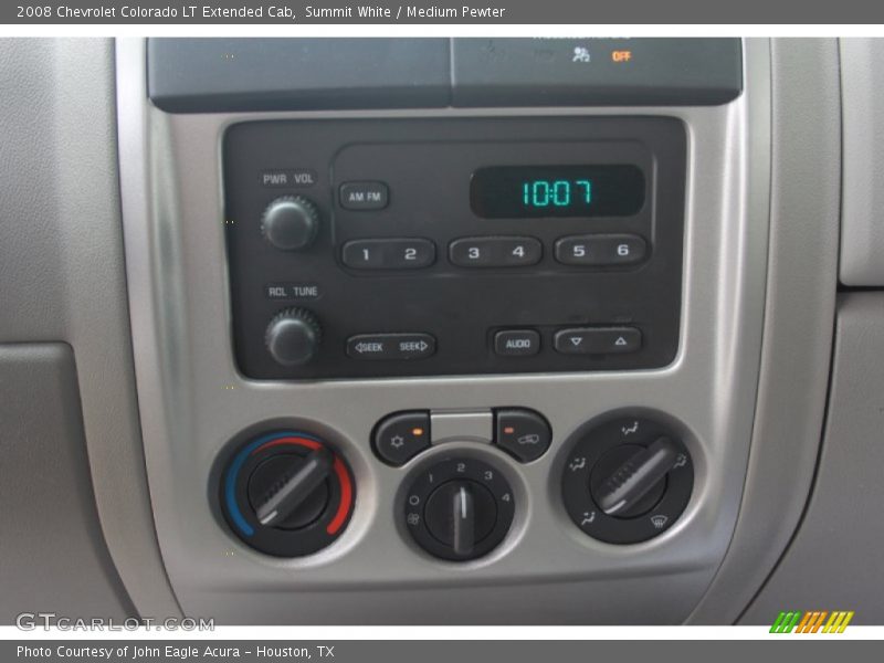 Summit White / Medium Pewter 2008 Chevrolet Colorado LT Extended Cab