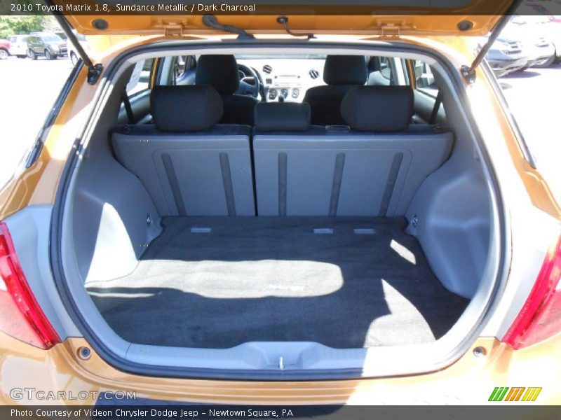 Sundance Metallic / Dark Charcoal 2010 Toyota Matrix 1.8