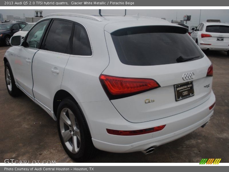 Glacier White Metallic / Pistachio Beige 2013 Audi Q5 2.0 TFSI hybrid quattro