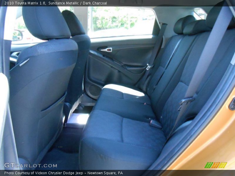 Sundance Metallic / Dark Charcoal 2010 Toyota Matrix 1.8