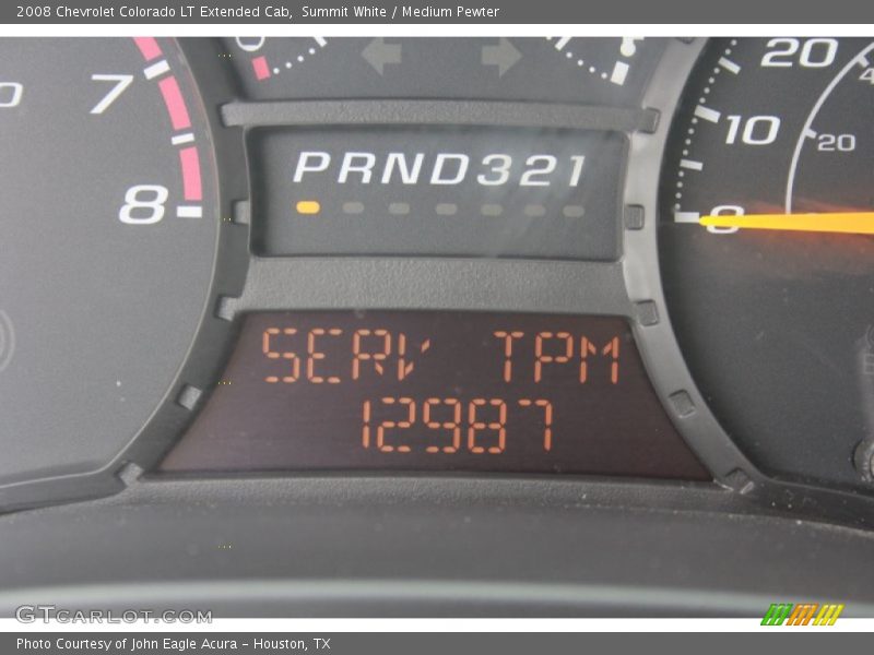 Summit White / Medium Pewter 2008 Chevrolet Colorado LT Extended Cab