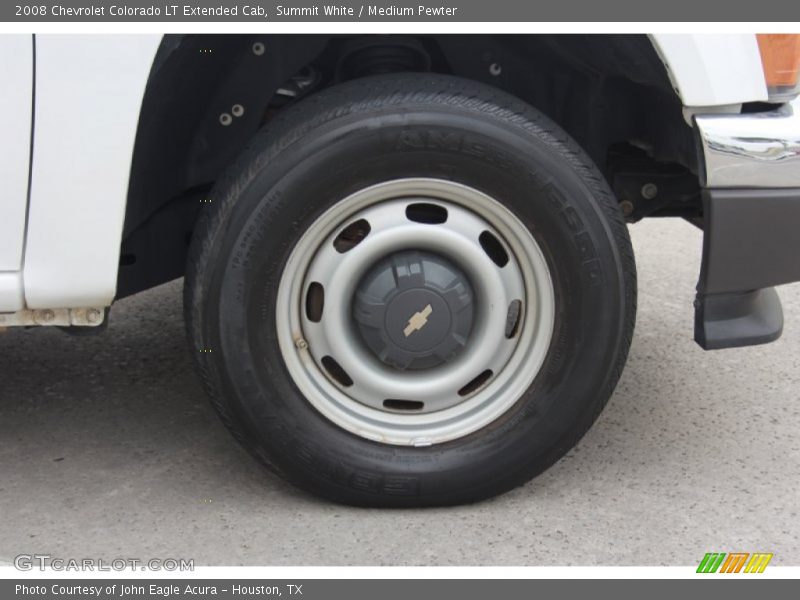 Summit White / Medium Pewter 2008 Chevrolet Colorado LT Extended Cab