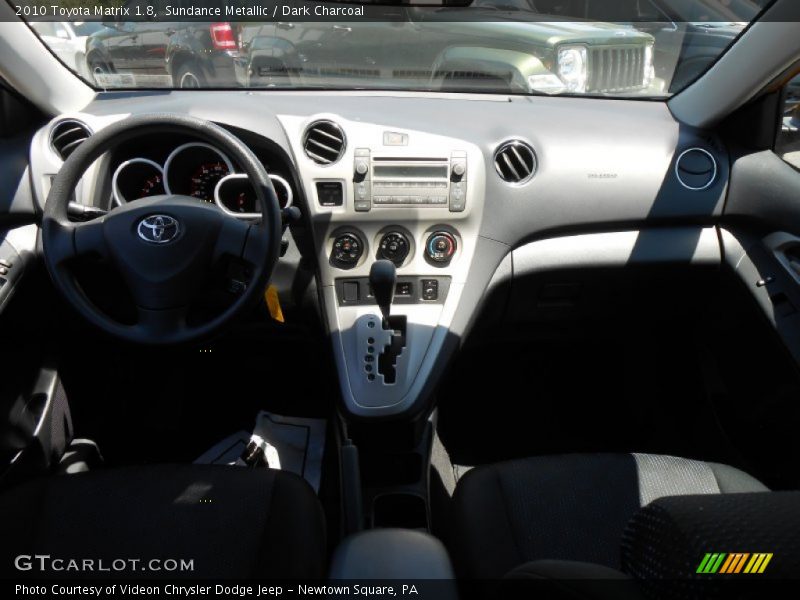 Sundance Metallic / Dark Charcoal 2010 Toyota Matrix 1.8