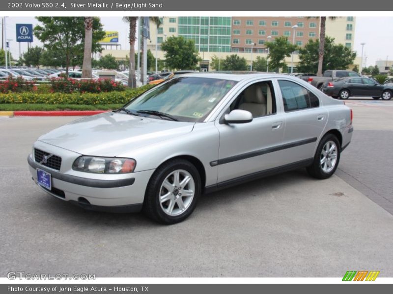 Silver Metallic / Beige/Light Sand 2002 Volvo S60 2.4