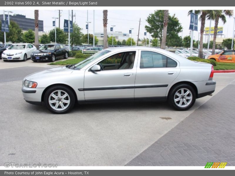 Silver Metallic / Beige/Light Sand 2002 Volvo S60 2.4