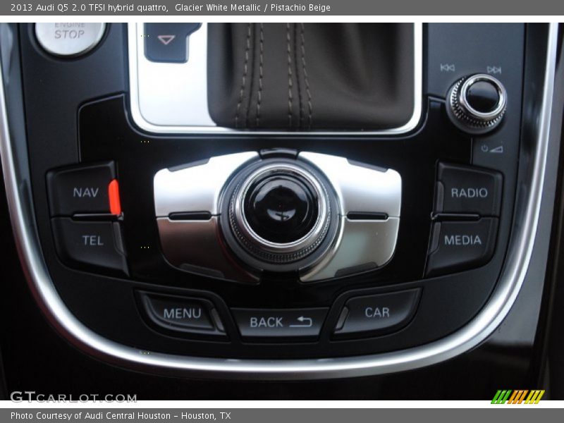 Glacier White Metallic / Pistachio Beige 2013 Audi Q5 2.0 TFSI hybrid quattro