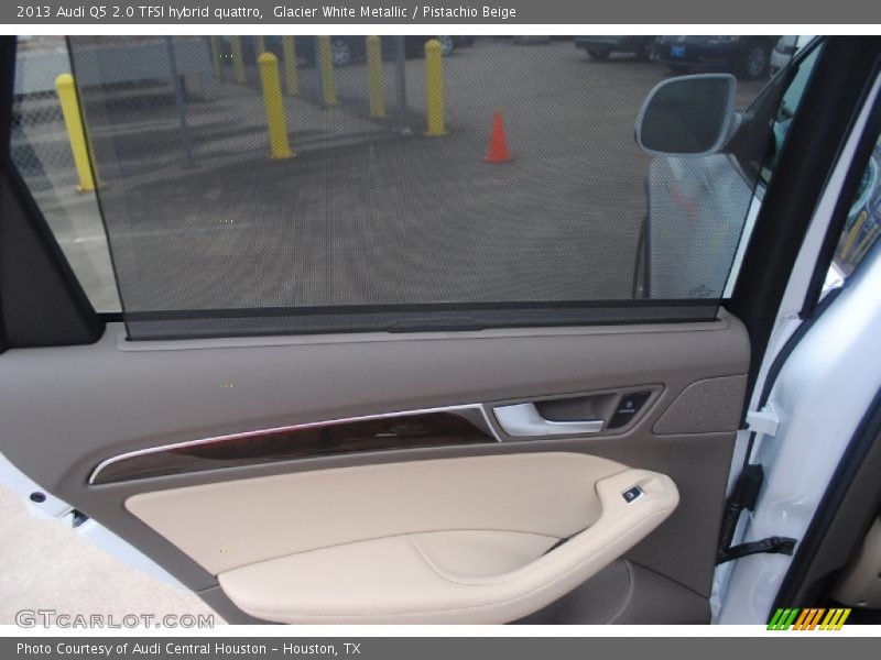 Glacier White Metallic / Pistachio Beige 2013 Audi Q5 2.0 TFSI hybrid quattro