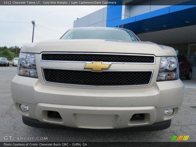Gold Mist Metallic / Light Cashmere/Dark Cashmere 2012 Chevrolet Tahoe LT