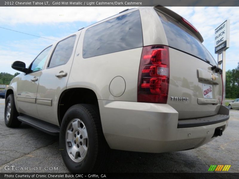 Gold Mist Metallic / Light Cashmere/Dark Cashmere 2012 Chevrolet Tahoe LT