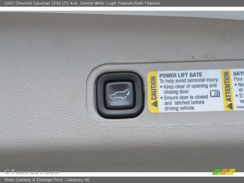 Summit White / Light Titanium/Dark Titanium 2007 Chevrolet Suburban 1500 LTZ 4x4