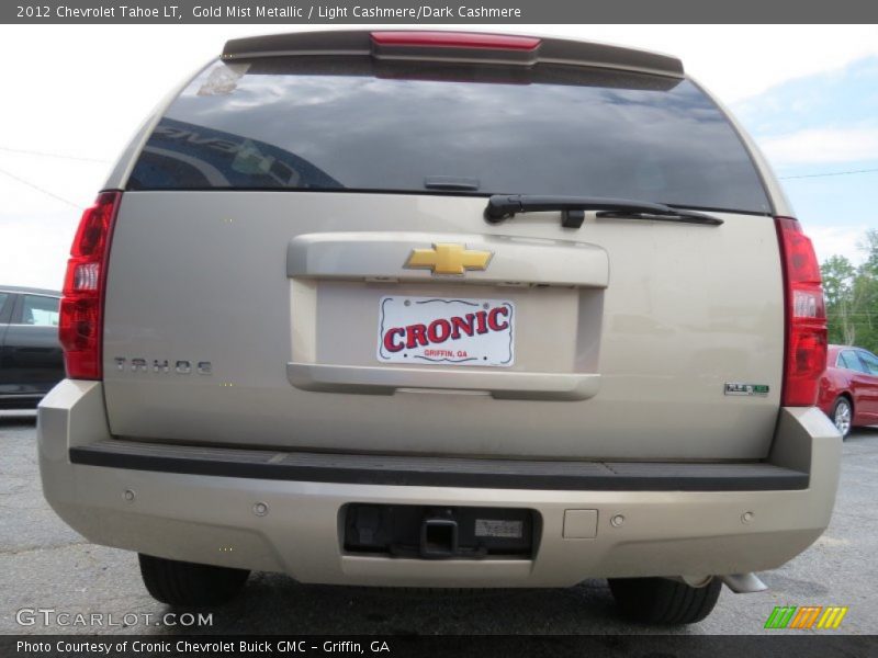 Gold Mist Metallic / Light Cashmere/Dark Cashmere 2012 Chevrolet Tahoe LT