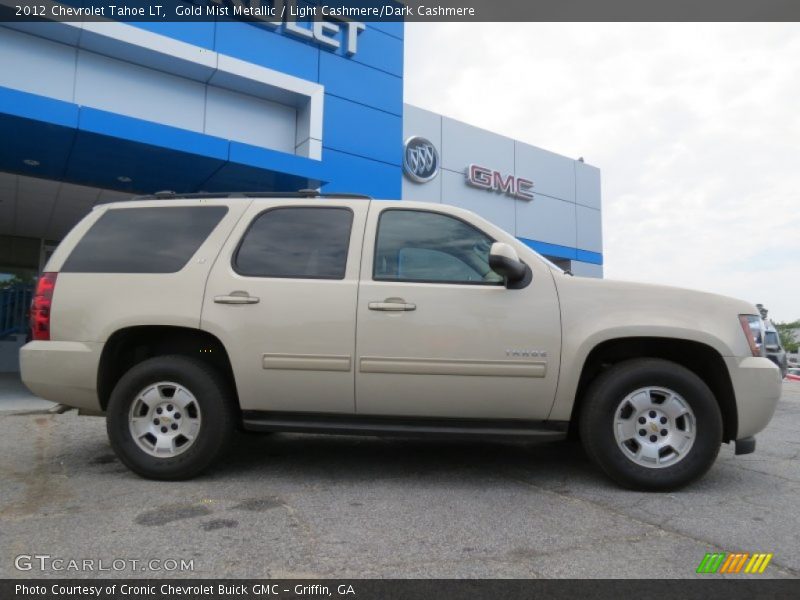 Gold Mist Metallic / Light Cashmere/Dark Cashmere 2012 Chevrolet Tahoe LT