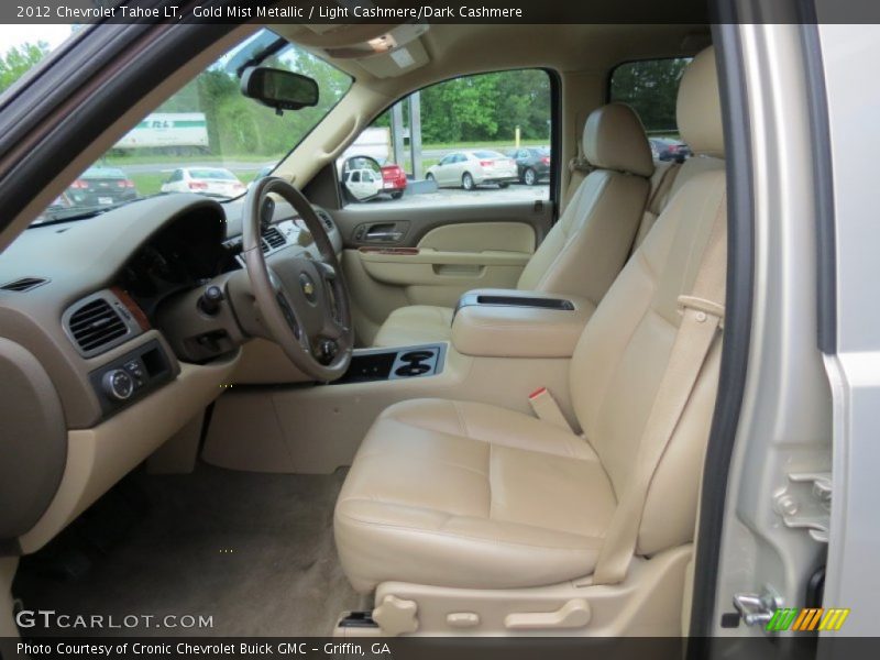 Gold Mist Metallic / Light Cashmere/Dark Cashmere 2012 Chevrolet Tahoe LT