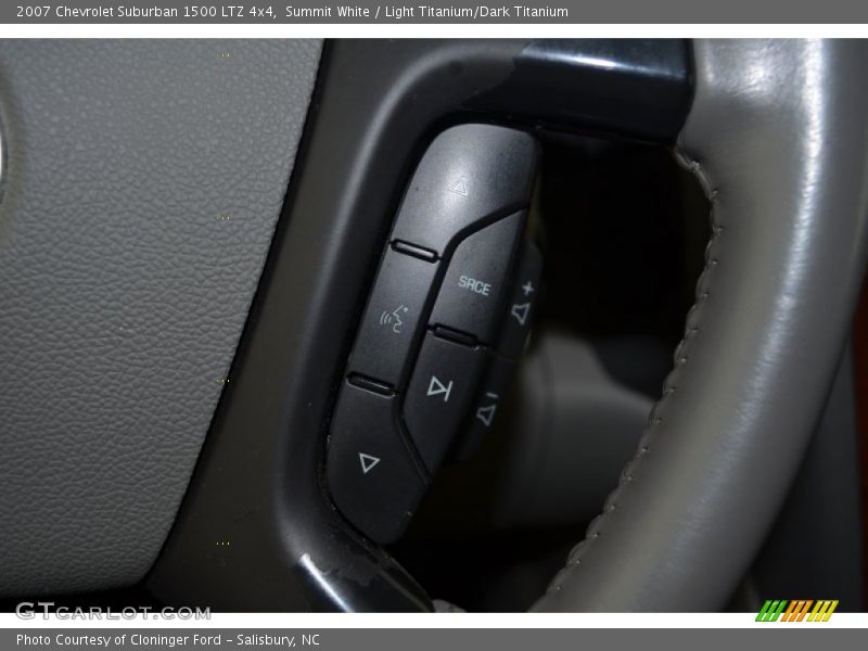 Summit White / Light Titanium/Dark Titanium 2007 Chevrolet Suburban 1500 LTZ 4x4