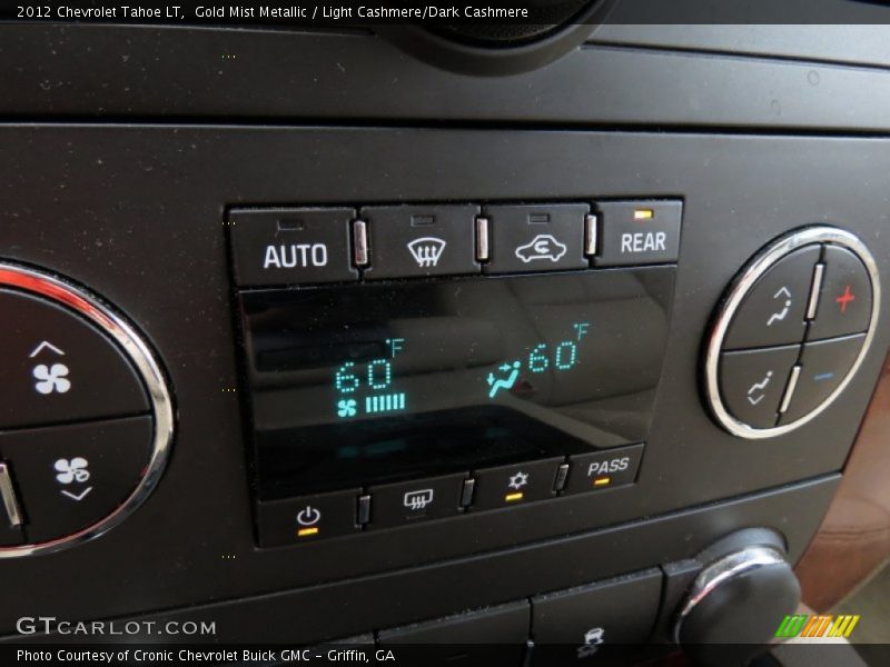 Gold Mist Metallic / Light Cashmere/Dark Cashmere 2012 Chevrolet Tahoe LT