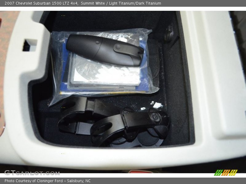 Summit White / Light Titanium/Dark Titanium 2007 Chevrolet Suburban 1500 LTZ 4x4