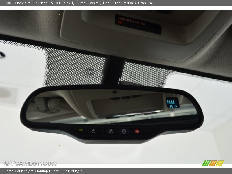 Summit White / Light Titanium/Dark Titanium 2007 Chevrolet Suburban 1500 LTZ 4x4